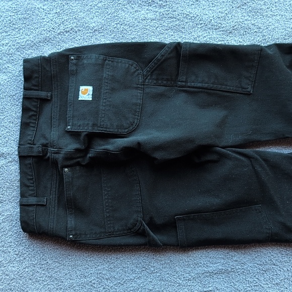 Carhartt Black Double Front Pants Size 4 - Picture 6 of 8